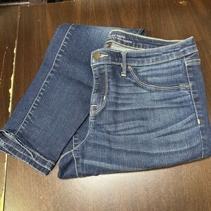 Mossimo Denim Mid Rise Jegging Womens Size 12 Blue Skinny Stretch Jeans